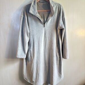 Soft Surroundings Light Gray Fleece
